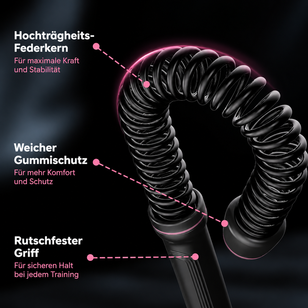 MassLoft Kabelloses Battle Rope