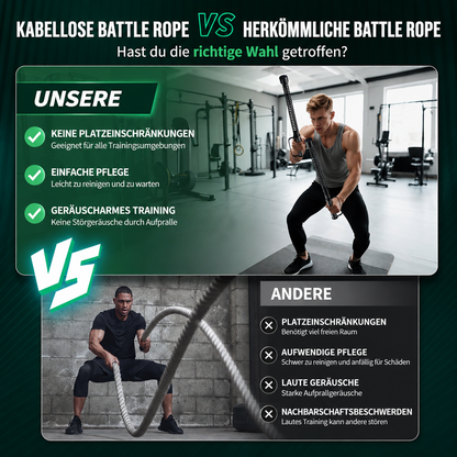 MassLoft Kabelloses Battle Rope